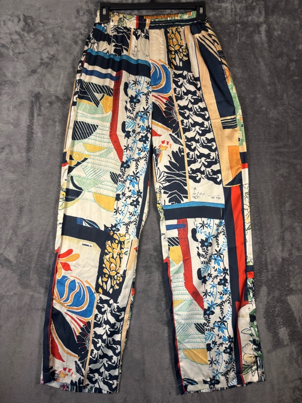 Micas Floral Wide-Leg Pants Size Medium‎